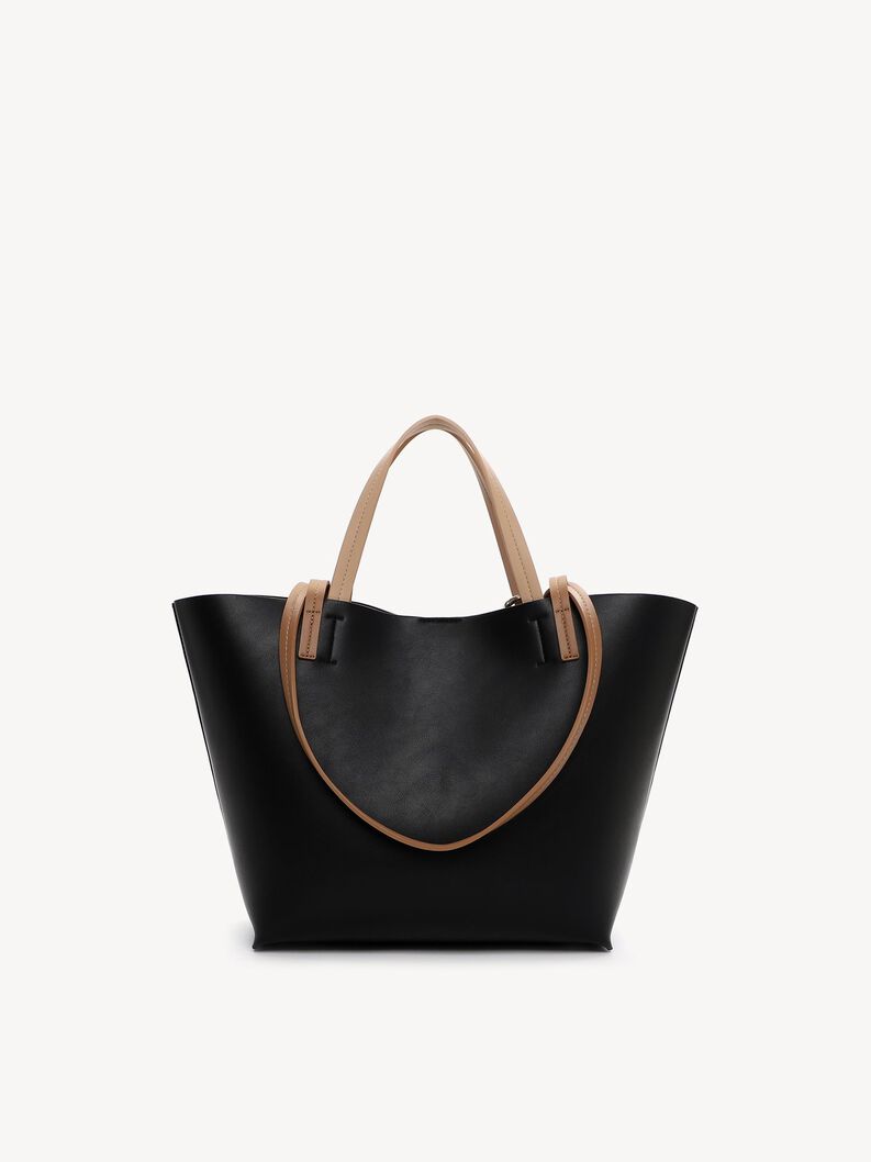 Sac cabas - noir, black, hi-res