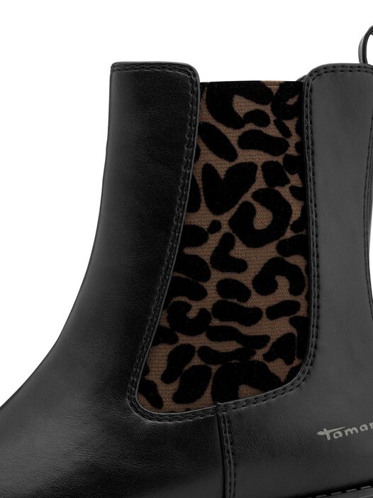 Chelseaboot, BLACK/LEOPARD, hi-res
