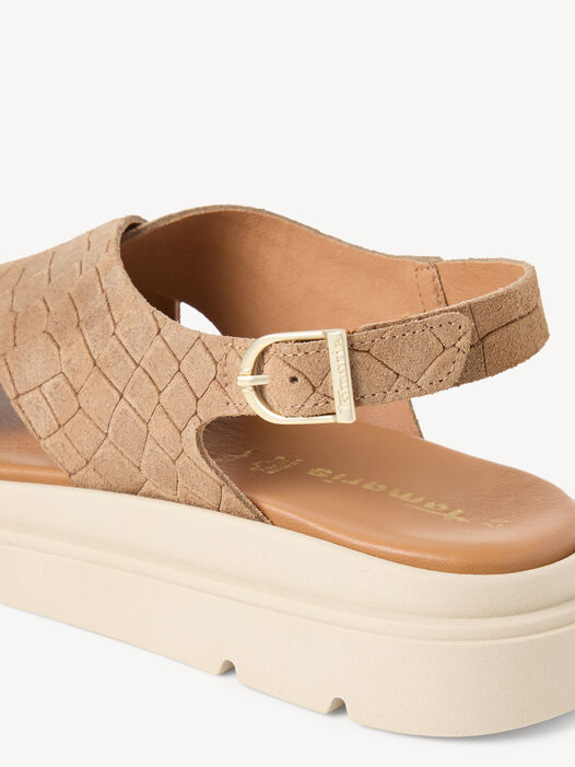 Sandaaltje, BROWN STRUCT., hi-res