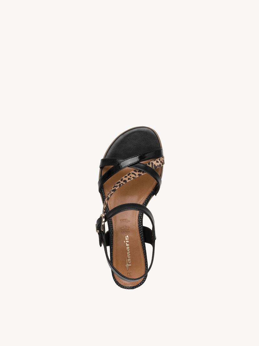 Sandaal - zwart, BLACK COMB, hi-res