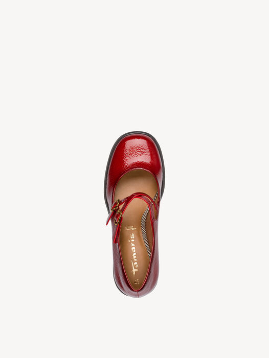 Pumps, RED, hi-res