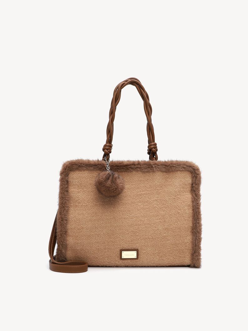 Shopper, taupe, hi-res
