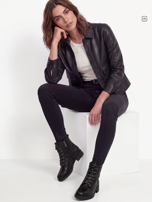 Enkellaarsje, BLACK, hi-res