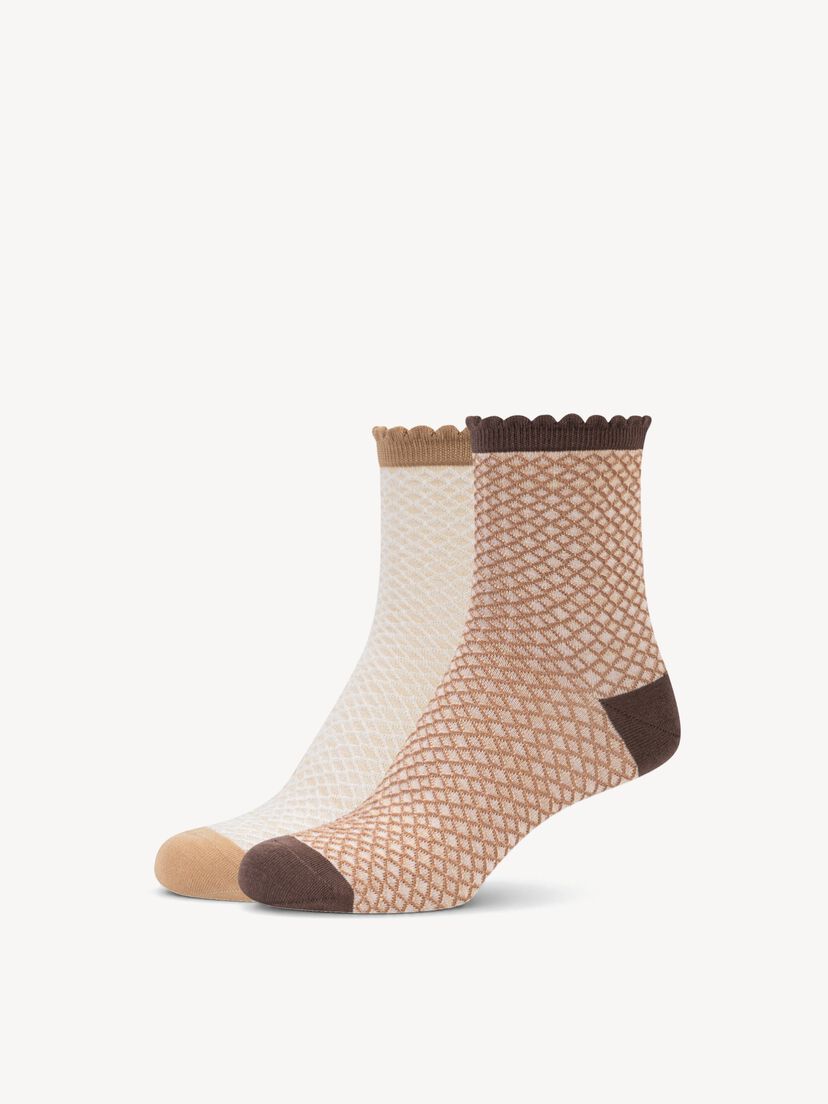 Sokken 2-pack - beige, curds & whey, hi-res