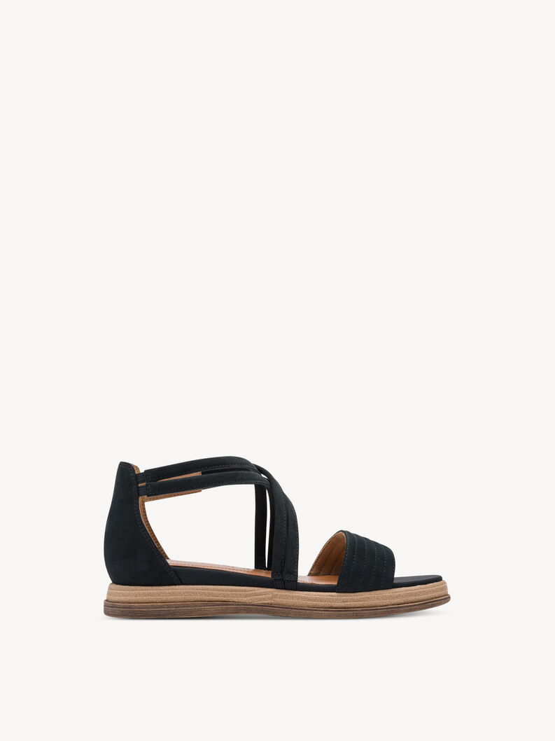 Heeled sandal, NAVY, hi-res