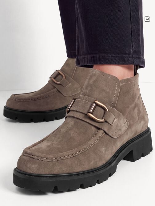 Bootie, TAUPE SUEDE, hi-res