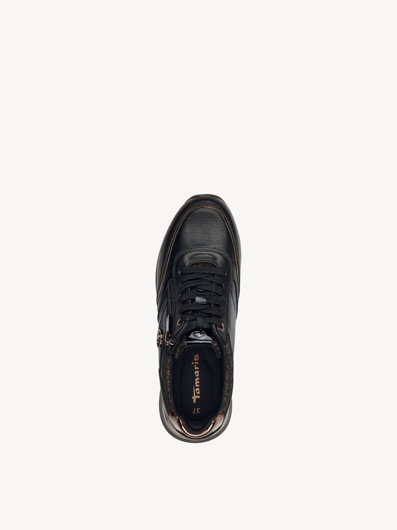 Sneaker - schwarz, BLACK/COPPER, hi-res