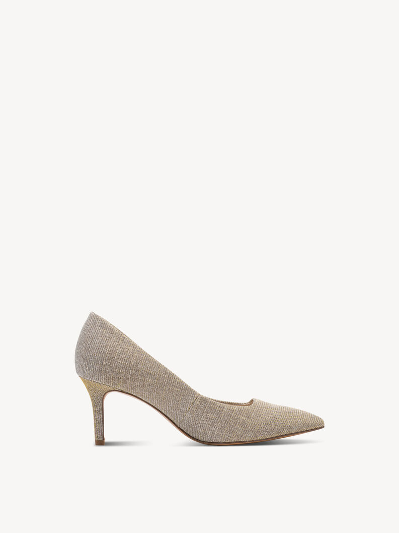Pumps, LT GOLD GLAM, hi-res