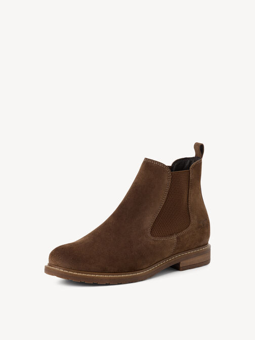 Bottine Chelsea, BROWN SUEDE, hi-res