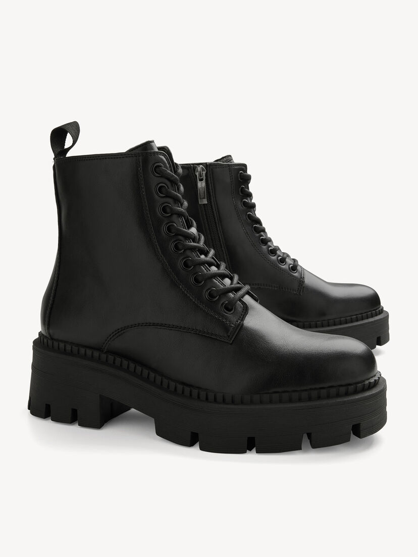 Enkellaarsje, BLACK UNI, hi-res
