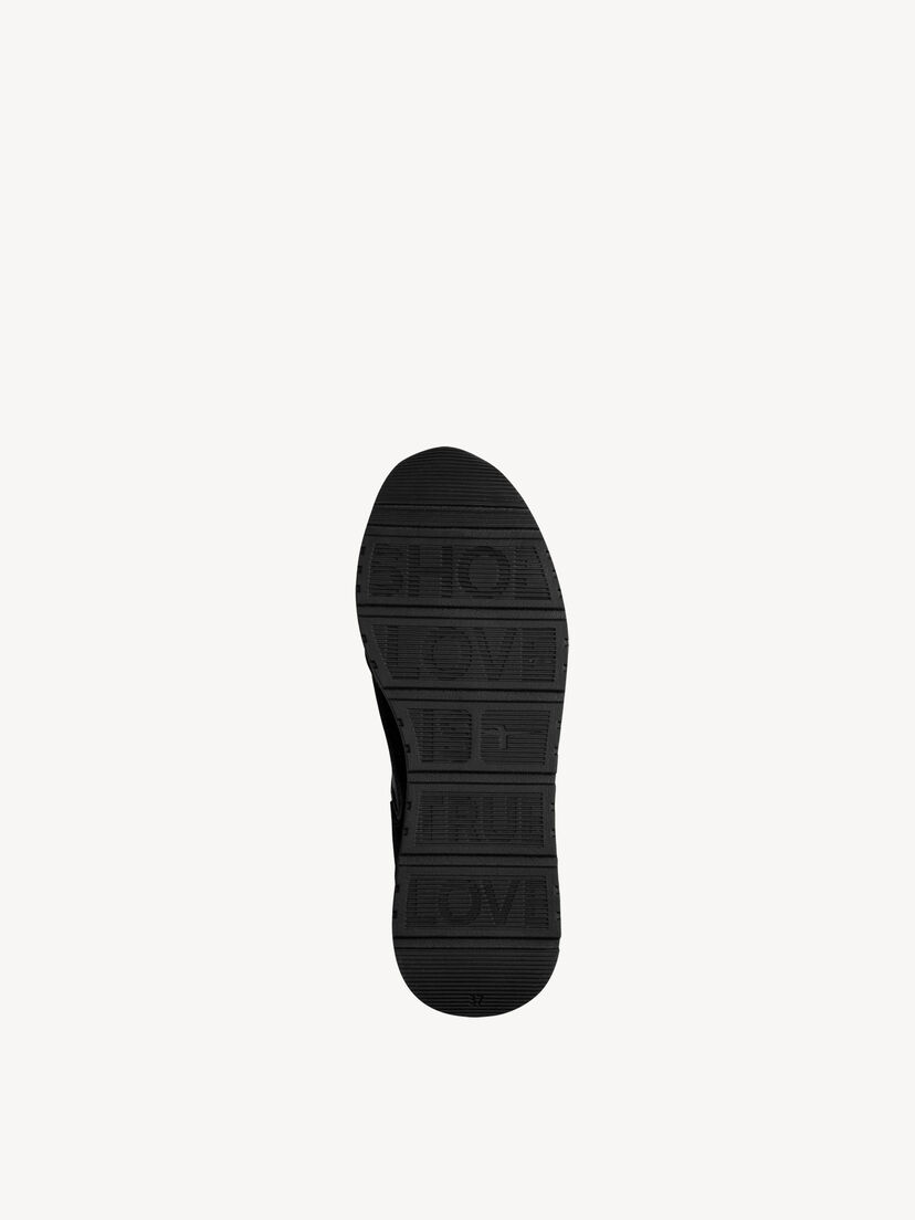 Sneaker - zwart, BLACK, hi-res