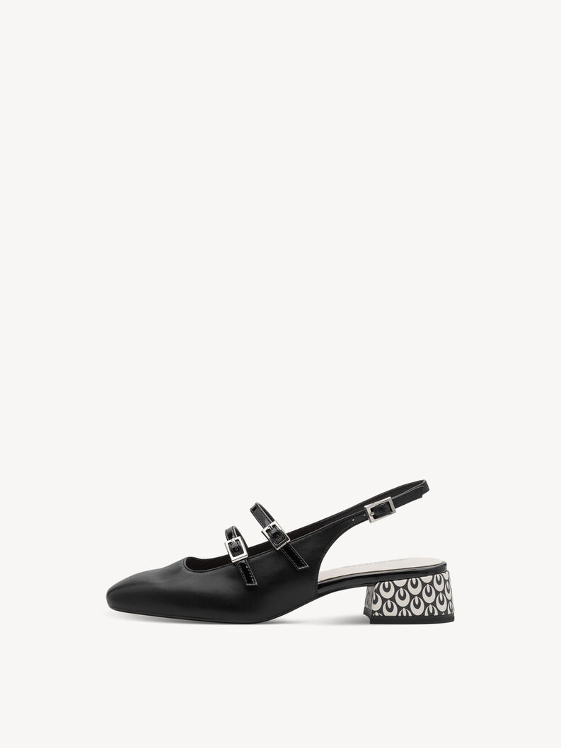 Sling pumps - black, BLACK COMB, hi-res