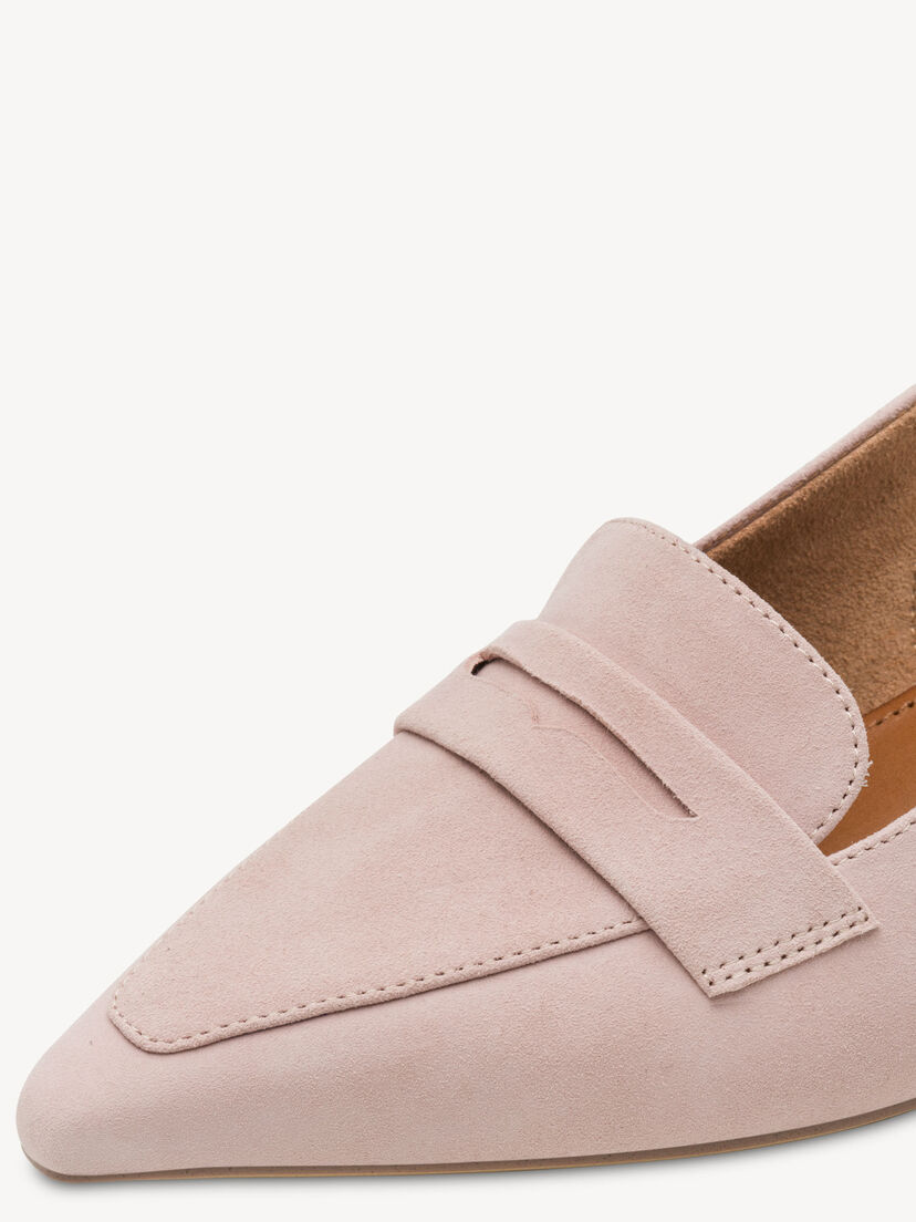 Leren Slingpumps - roze, POWDER, hi-res
