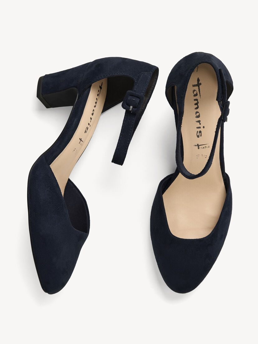 Pumps - blauw, NAVY, hi-res