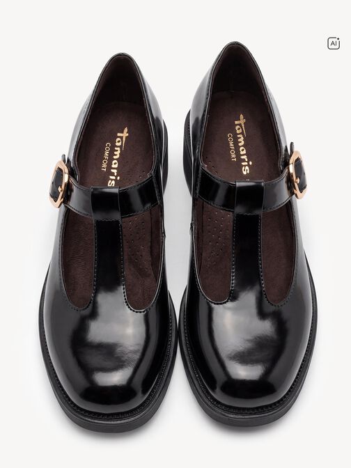 Mocassini, BLACK PATENT, hi-res