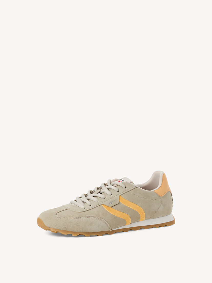 Leren Sneaker - groen, SAGE, hi-res