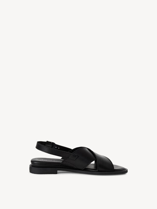 Sandal, BLACK LEATHER, hi-res