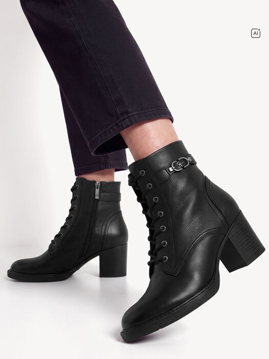 Enkellaarsje, BLACK, hi-res