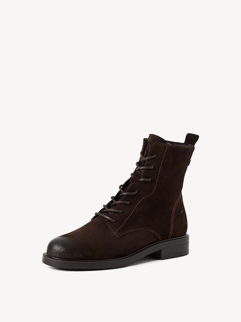 Bottine en cuir - marron, MOCCA, hi-res