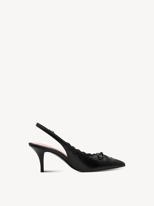 Slingpumps, BLACK, hi-res