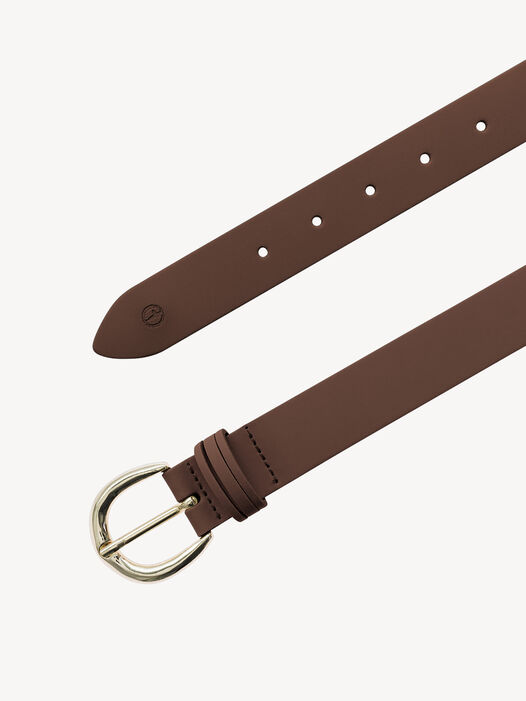 Leren riem, cognac, hi-res