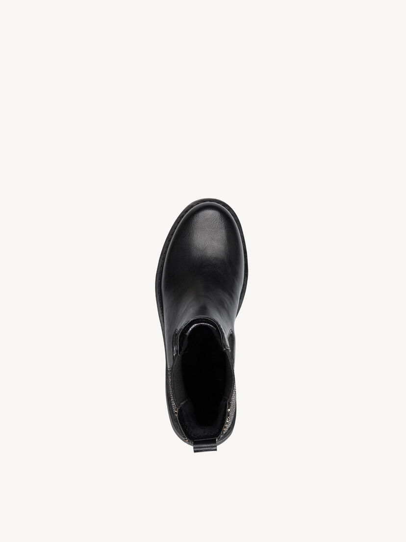 Chelseaboot - zwart, BLACK SNAKE, hi-res