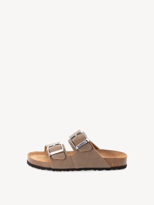 Pantolette, TAUPE NUBUC, hi-res