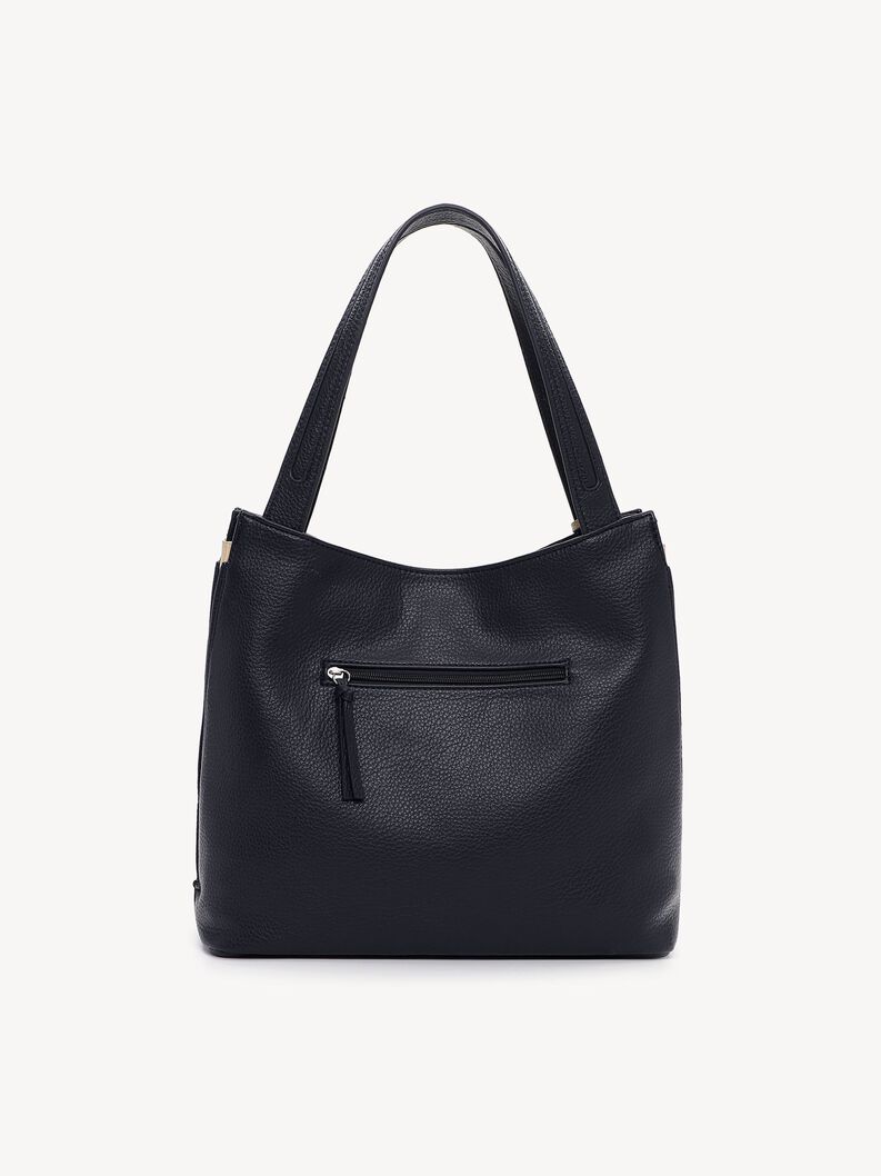 Shopping bag, blue, hi-res