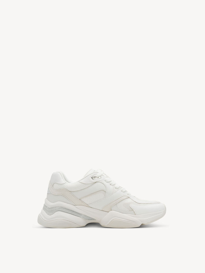 Sneaker - wit, WHITE UNI, hi-res