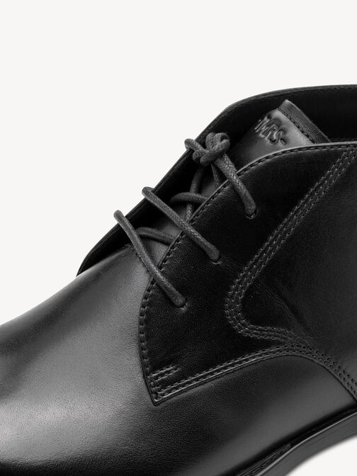Stiefelette, BLACK LEATHER, hi-res