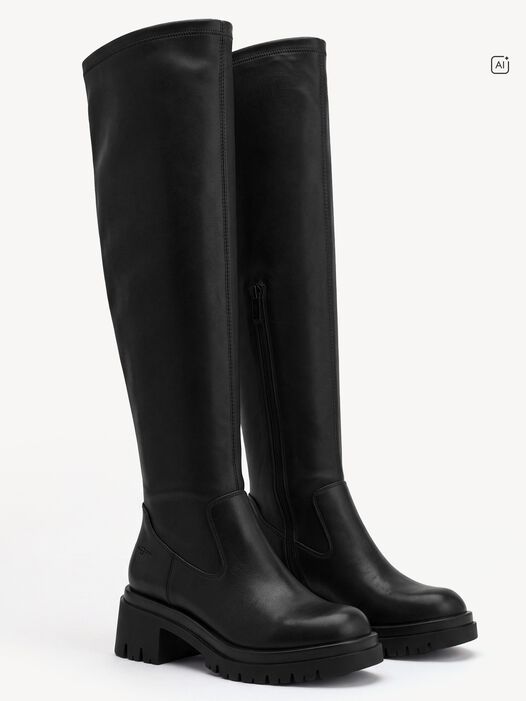 Overknee, BLACK, hi-res