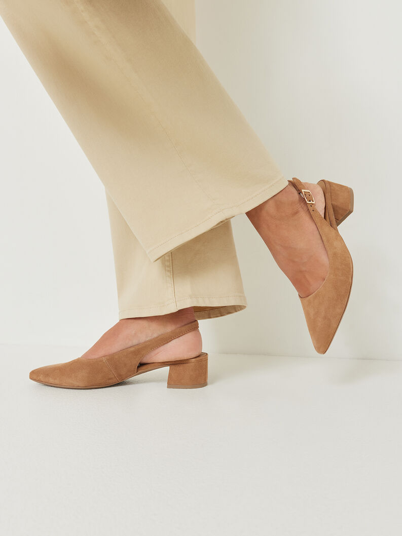 Slingpumps, COGNAC, hi-res
