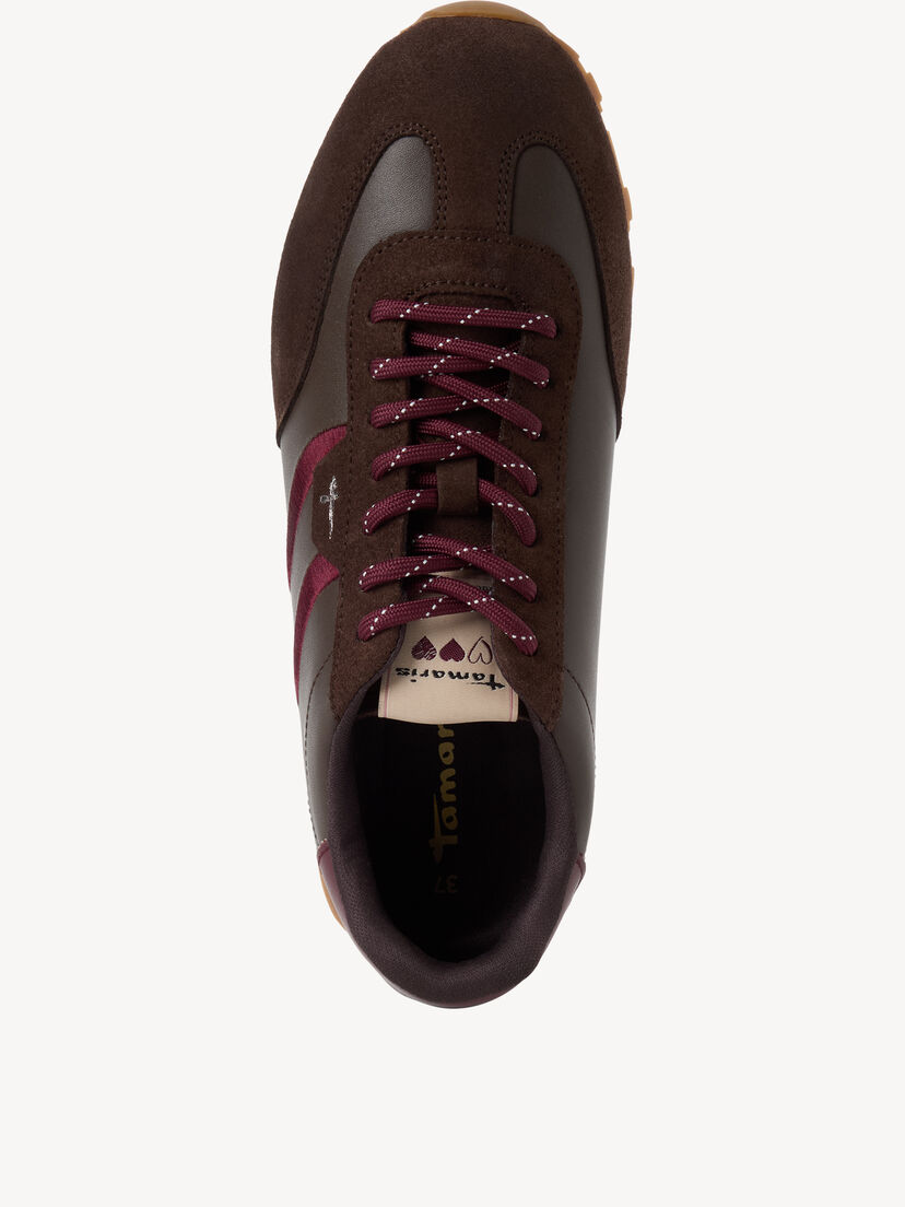 Leren Sneaker - bruin, MOCCA COMB, hi-res