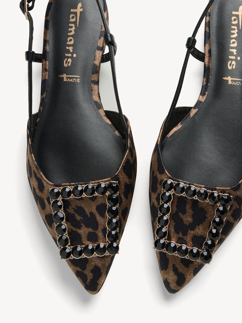 Slingpumps, LEOPARD, hi-res