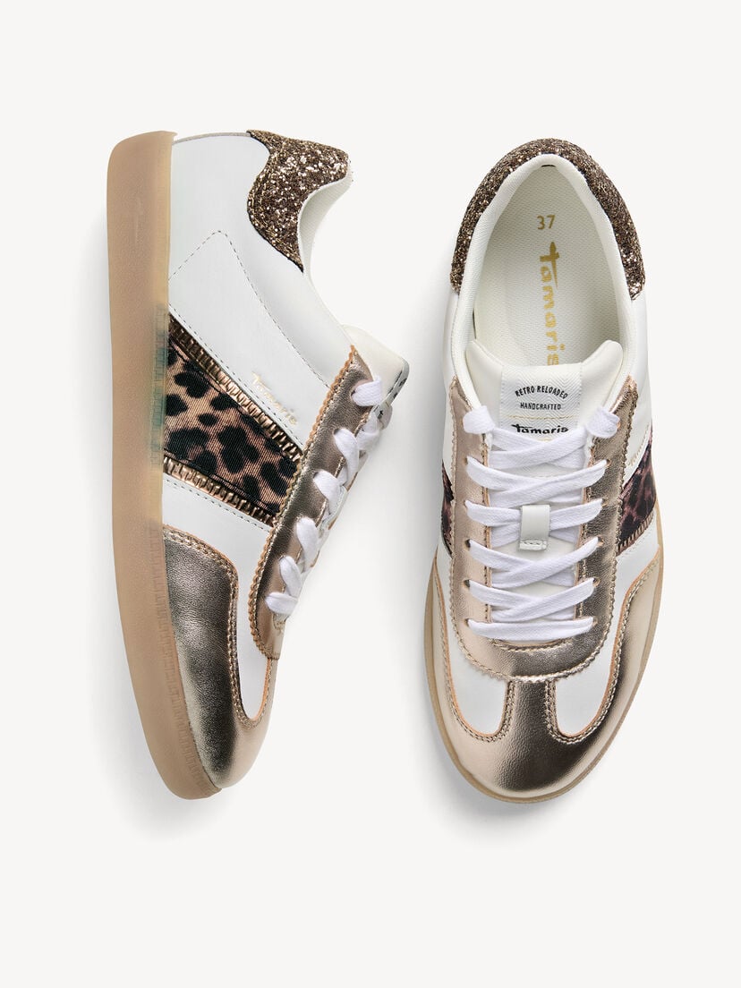 Sneaker - metallic, LEOPARD COMB, hi-res
