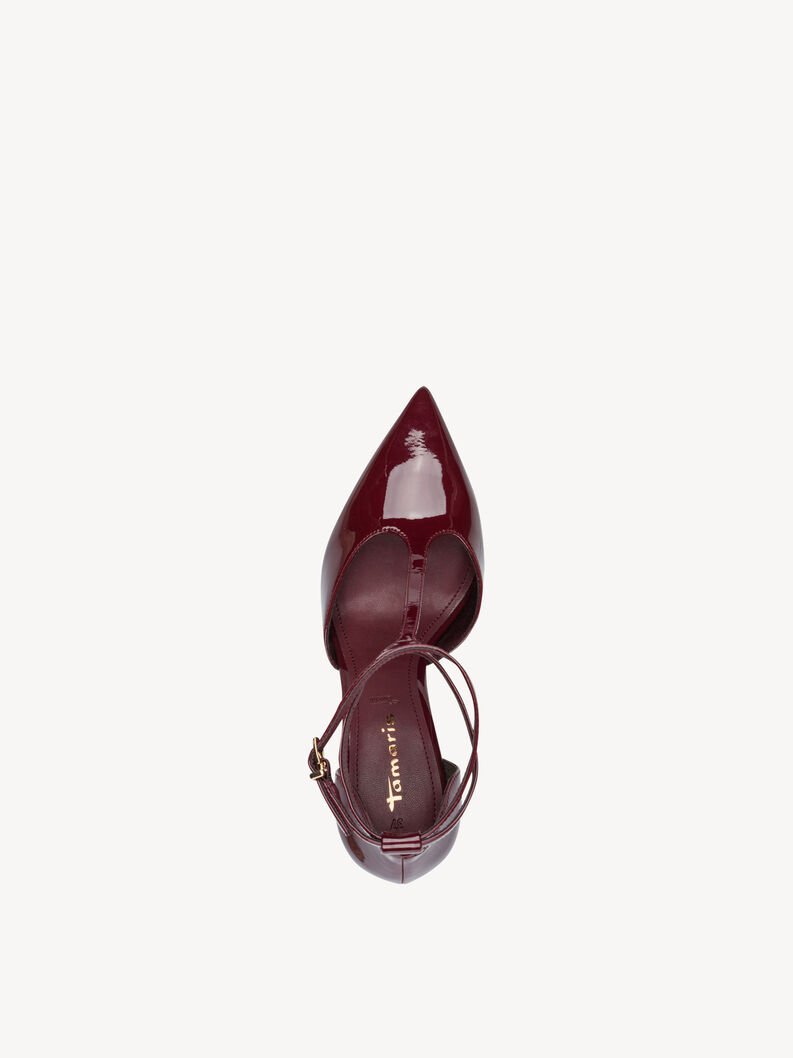 Pumps - rot, MERLOT PATENT, hi-res