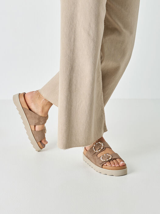 Slipper, TAUPE SUEDE, hi-res