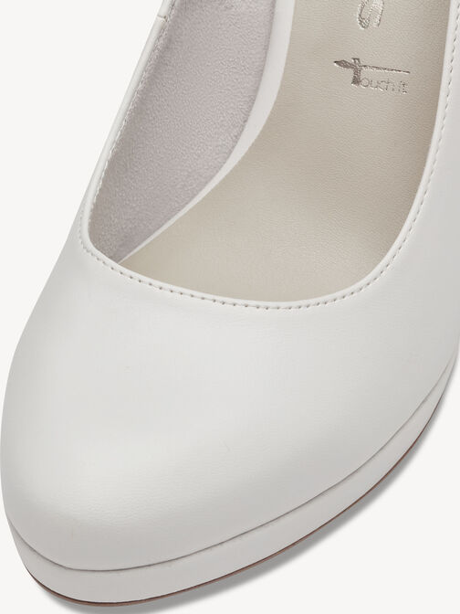 Escarpin, WHITE MATT, hi-res