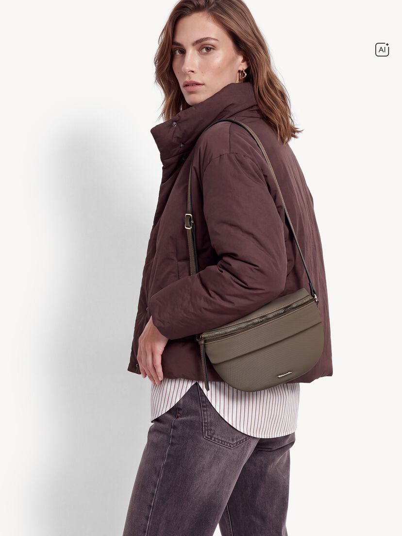 Schoudertas - bruin, taupe, hi-res