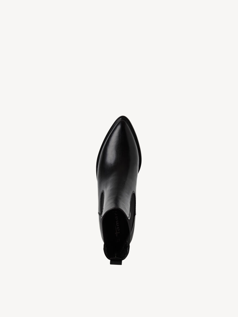 Chelseaboot, BLACK LEATHER, hi-res