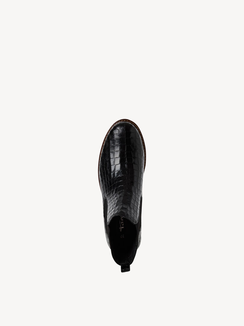 Chelseaboot, BLK LEA. CROCO, hi-res