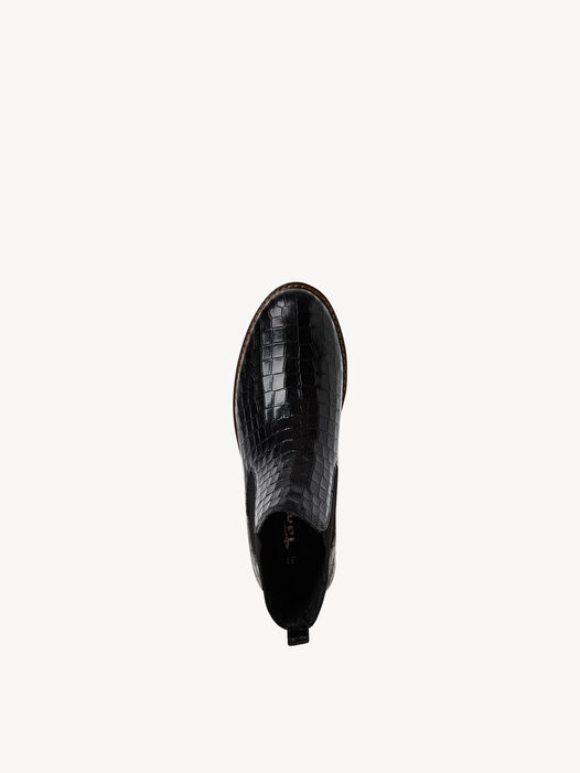 Chelseaboot, BLK LEA. CROCO, hi-res