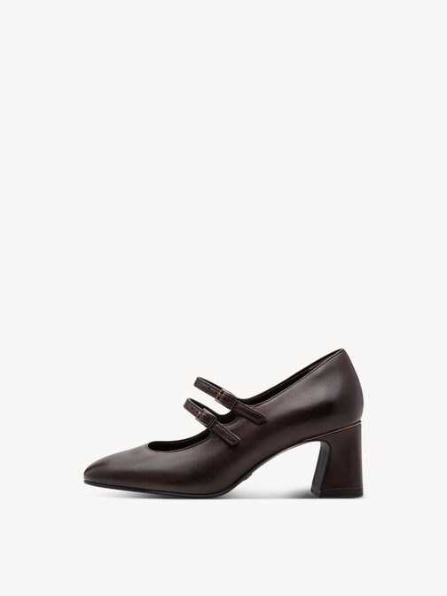 Escarpin, MAHOGANY, hi-res