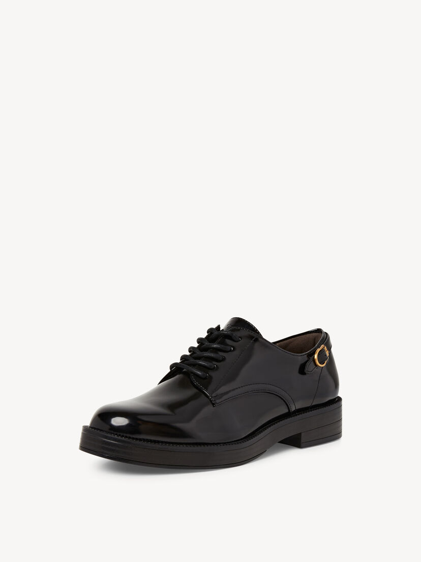 Lage schoen - zwart, BLACK, hi-res