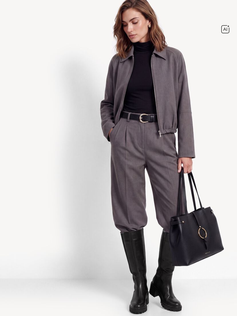 Leren Laarzen - zwart, BLACK LEATHER, hi-res