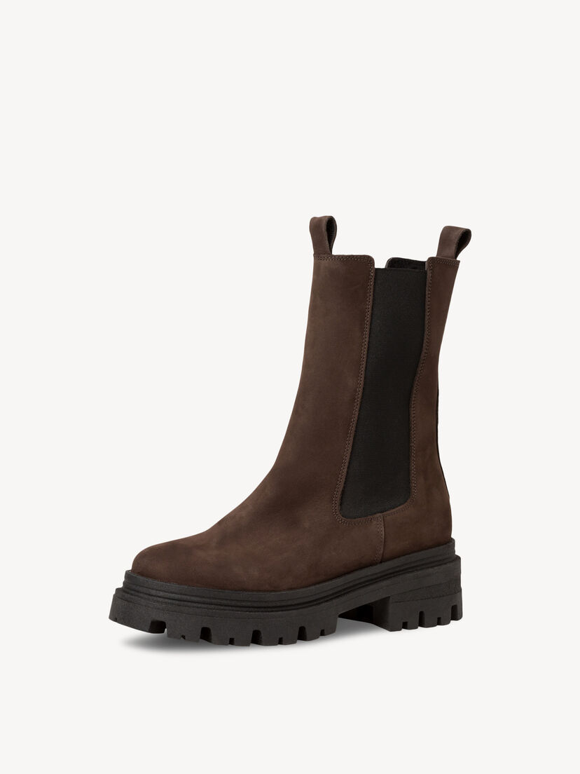 Leren Chelseaboot - bruin, MOCCA, hi-res