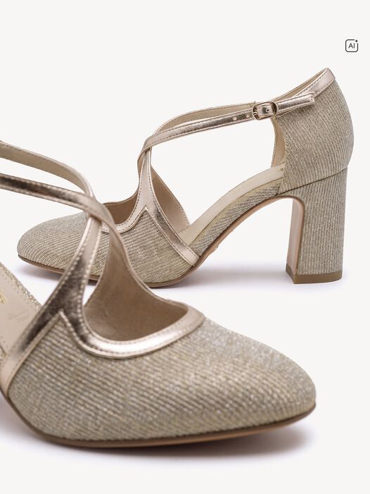 Pumps, LT.GOLD GLAM, hi-res