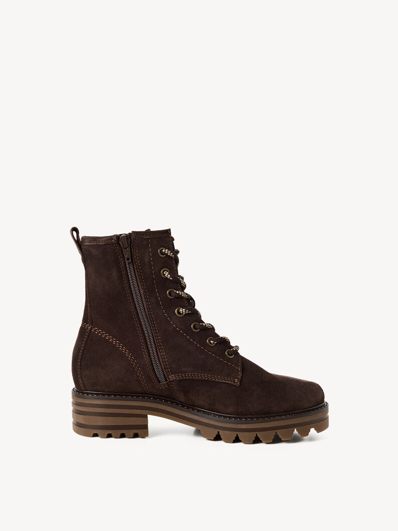 Bottine en cuir - marron, MOCCA, hi-res