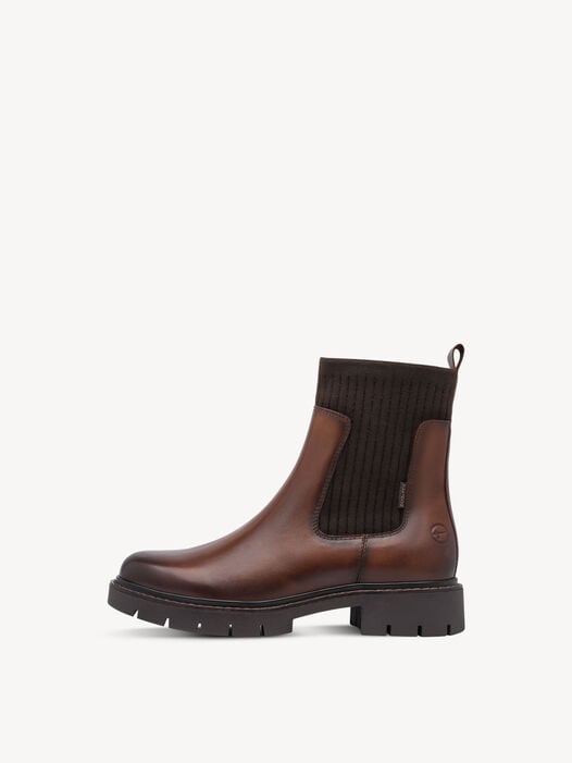 Chelseaboot, cognac, hi-res