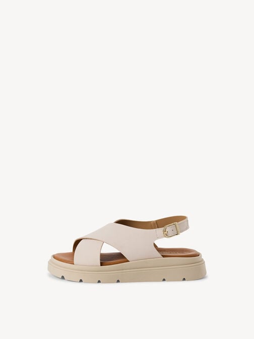 Sandalette, IVORY NUBUC, hi-res